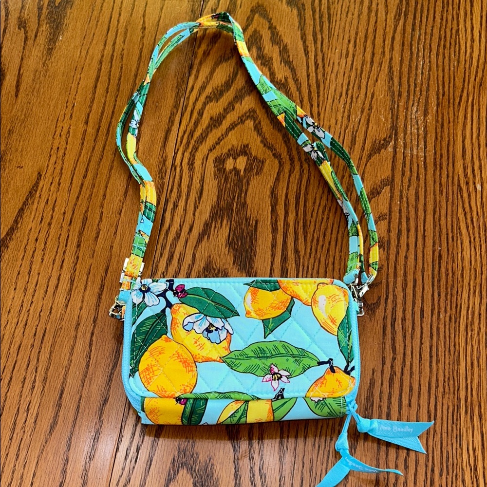 Vera Bradley 3 in 1 Lemon Crossbody Bag - Picture 3 of 7
